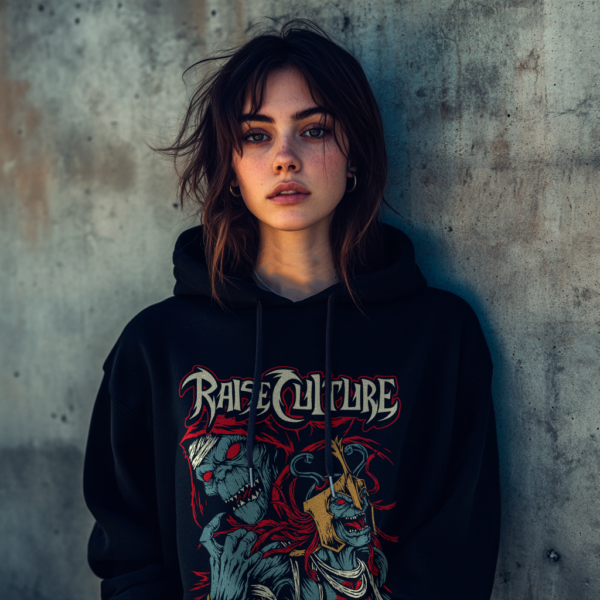 Poleron Canguro de Algodón Estampada con Serigrafía – Comodidad y Estilo Duradero