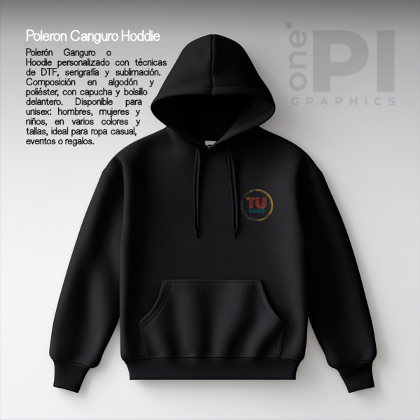 Polerón Canguro Hoodie